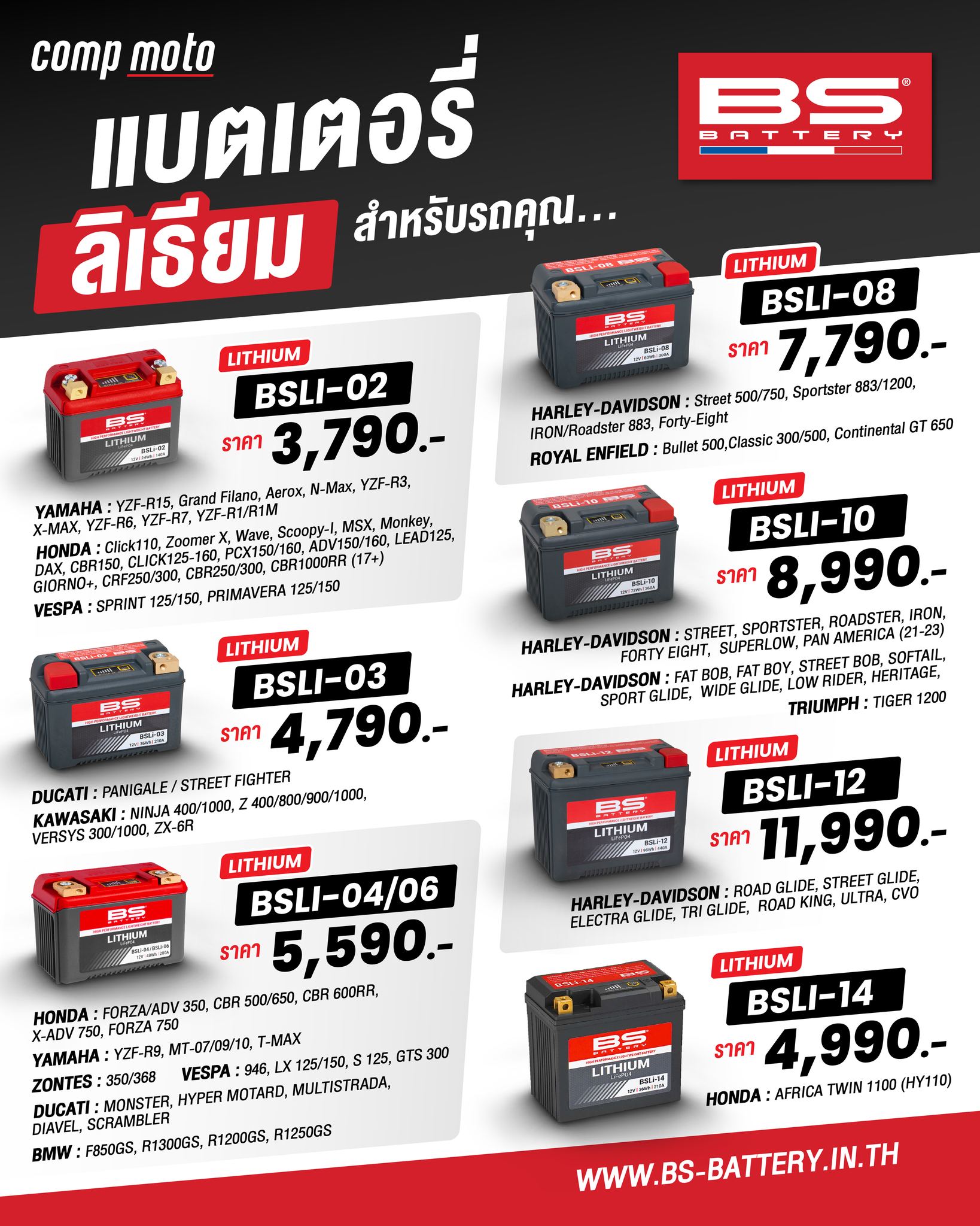 BS Battery Lithium Promotion